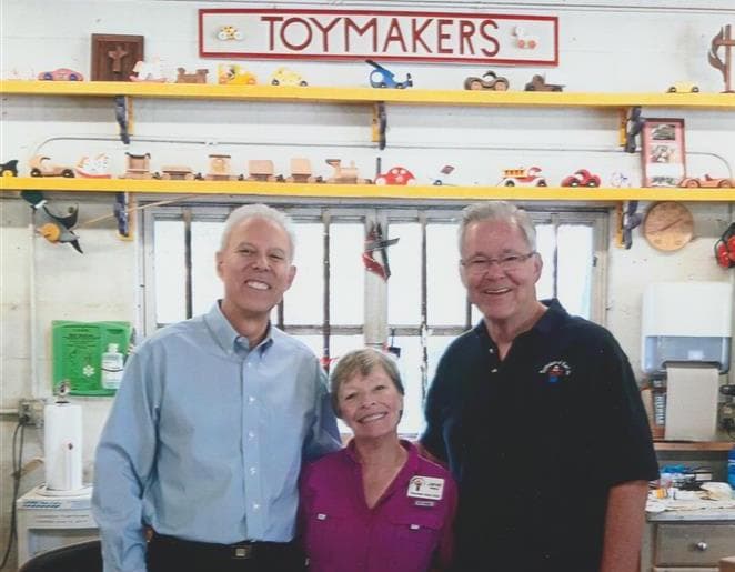 Toy Makers of East Lake volunteers