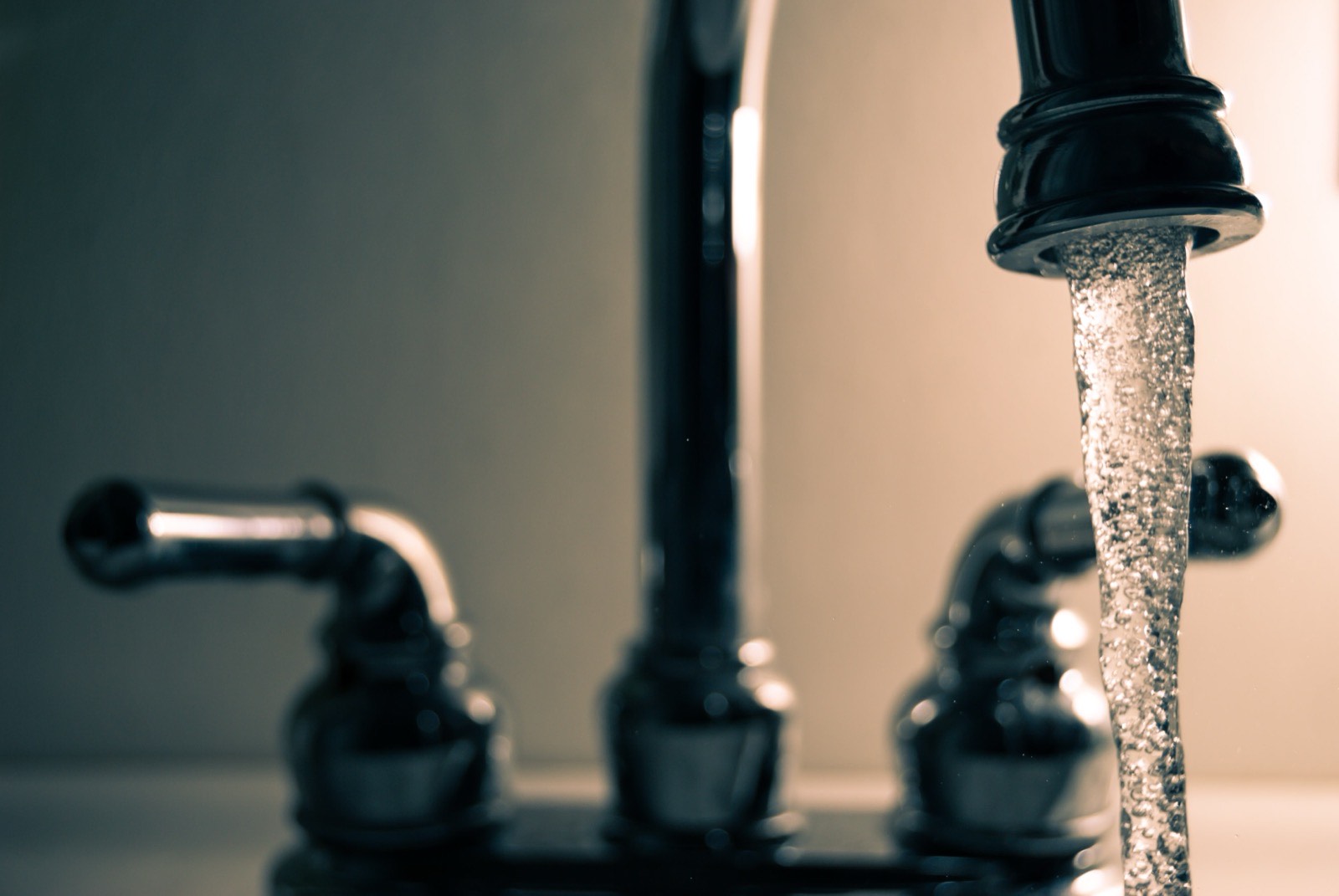 Running water at a submetered unit, where residents pay only for what they actually use